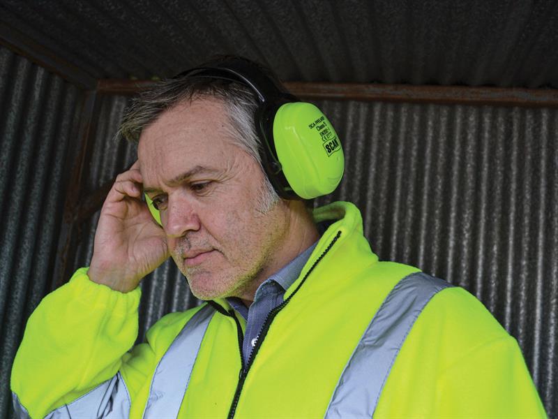 Scan Hi-Vis Ear Defenders SCAPPEEARDP