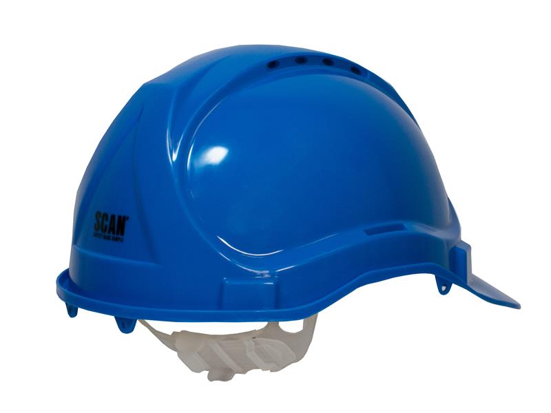 Scan Safety Helmet - Blue SCAPPESHB