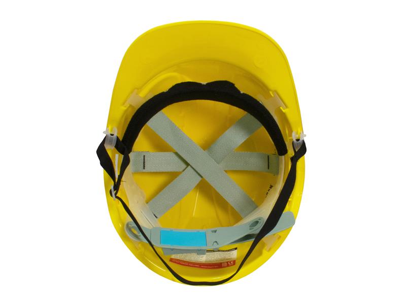 Scan Deluxe Safety Helmet - Yellow SCAPPESHDELY