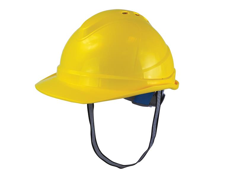 Scan Deluxe Safety Helmet - Yellow SCAPPESHDELY
