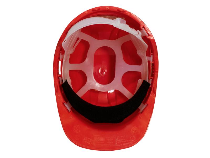 Scan Safety Helmet - Red SCAPPESHR