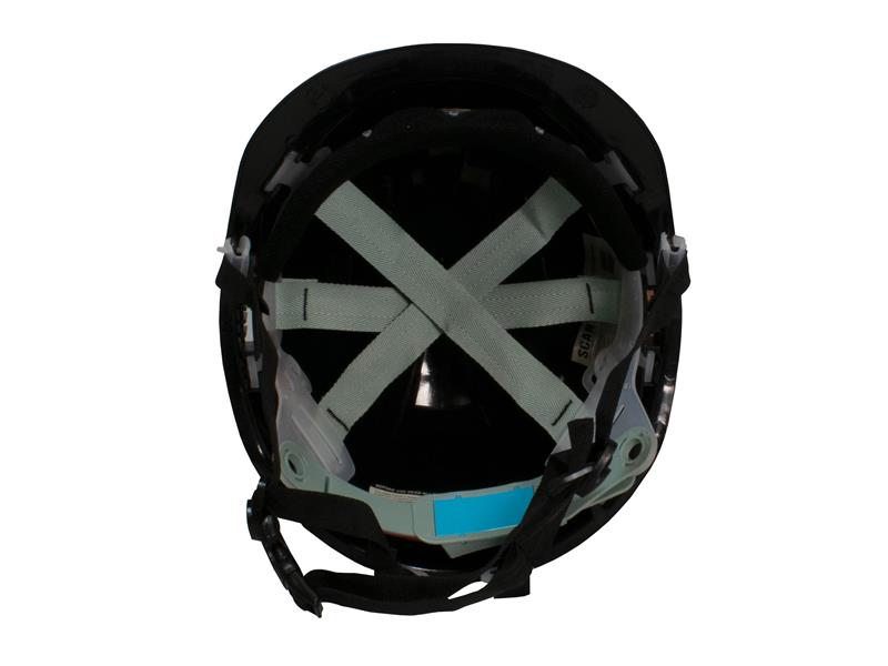 Scan Short Peak Safety Helmet Black SCAPPESHSPBK