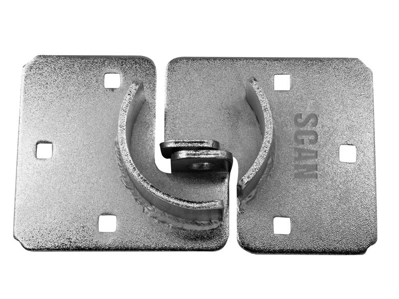 Scan Heavy Duty Van Hasp Width 200mm Height 114mm 6 Bolts SCAVANHASP