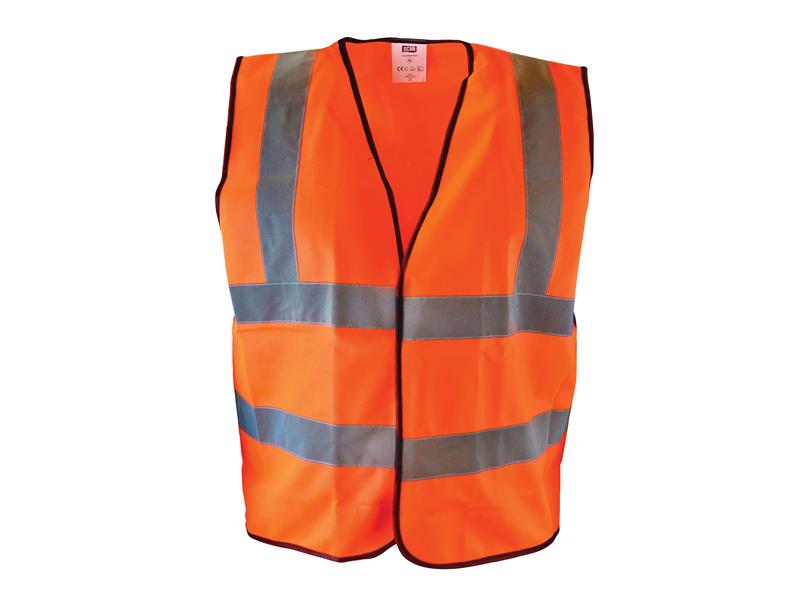 Scan Hi-Vis Orange Waistcoat - XL (48in) SCAWWHVWXO