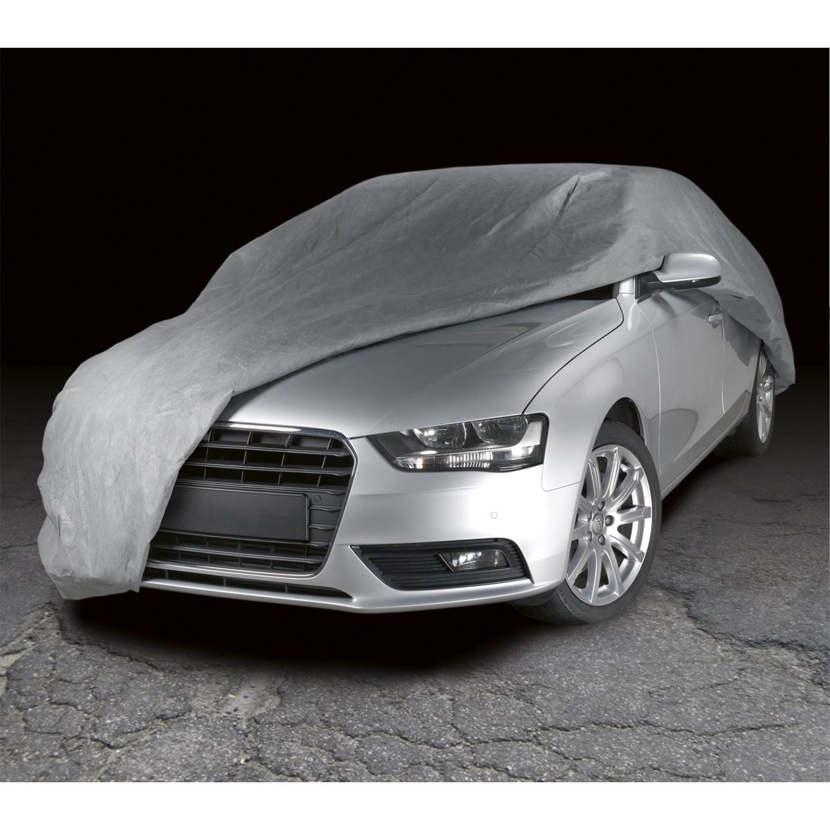 Sealey All-Seasons Car Cover 3-Layer - Large SCCL