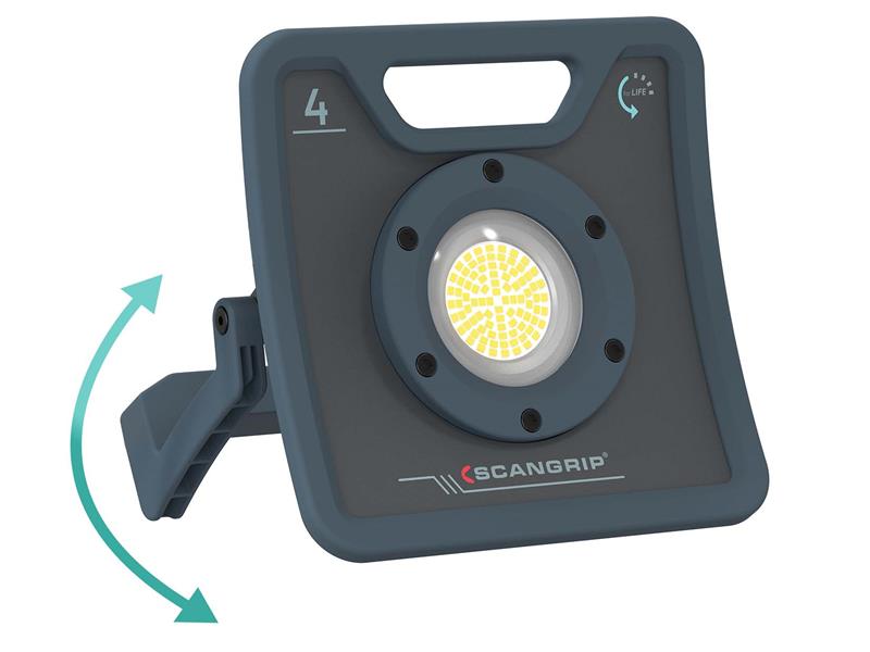 SCANGRIP NOVA 4 Work Light 4000 Lumens LED Floodlight AC 100-240V SCG036202UK