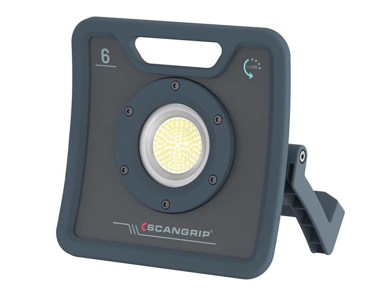 SCANGRIP NOVA 6 Work Light 6000 Lumens LED Floodlight AC 100-240V SCG036203UK
