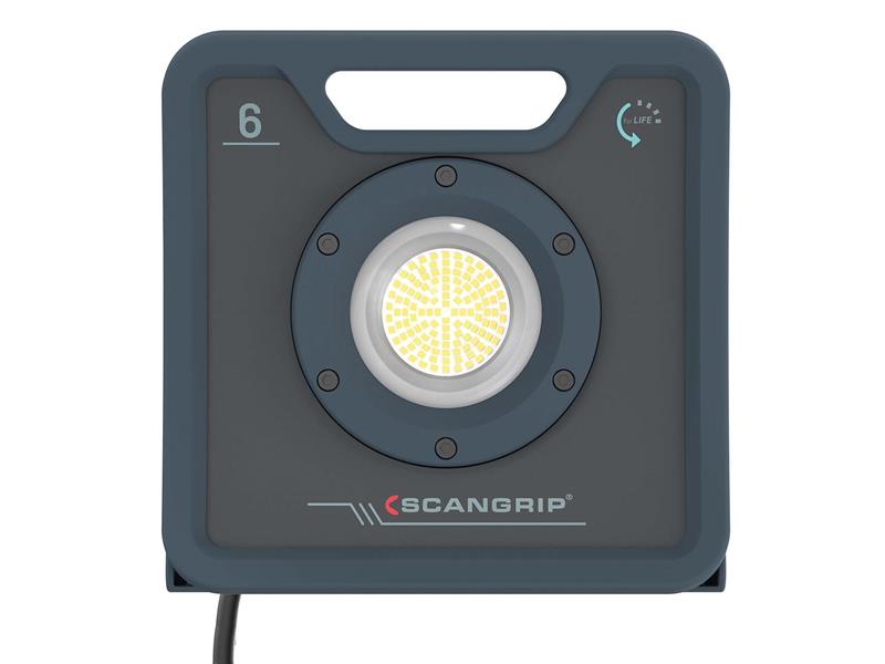 SCANGRIP NOVA 6 Work Light 6000 Lumens LED Floodlight AC 100-240V SCG036203UK