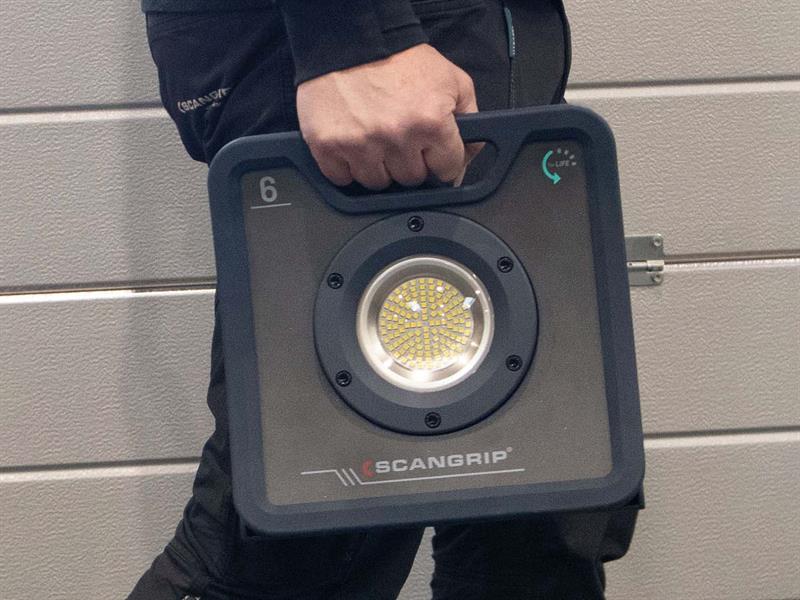 SCANGRIP NOVA 6 Work Light 6000 Lumens LED Floodlight AC 100-240V SCG036203UK
