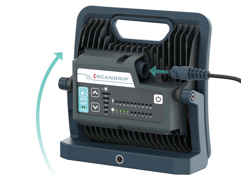 SCANGRIP NOVA 4 C+R DUAL Work Light 4000 Lumen Cable & Rechargeable SCG036204UK