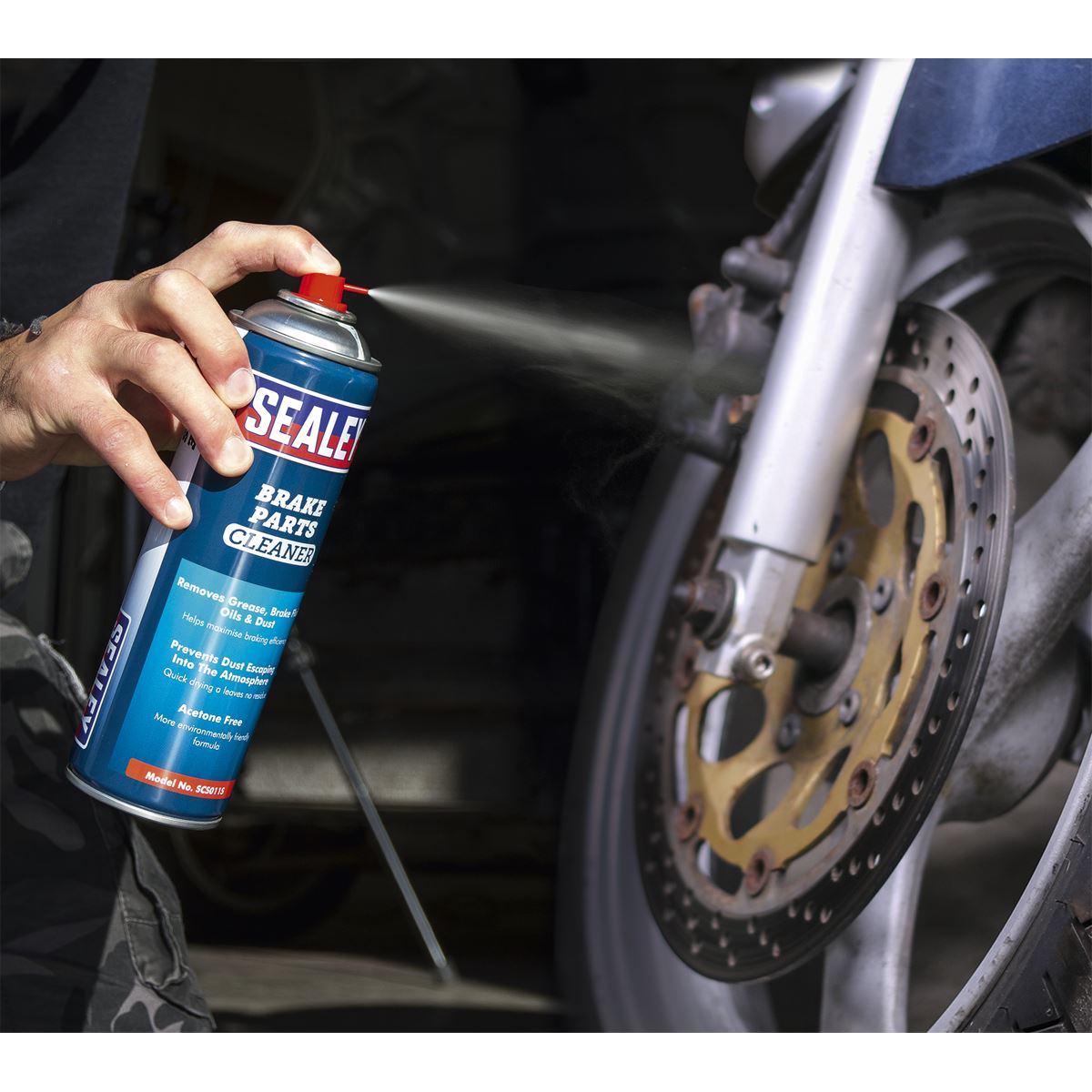 Sealey Brake Parts Cleaner 500ml SCS011S