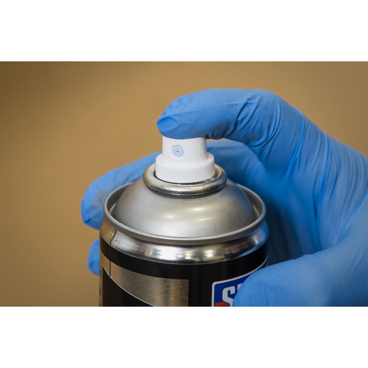 Sealey Black Matt Paint 500ml SCS026S