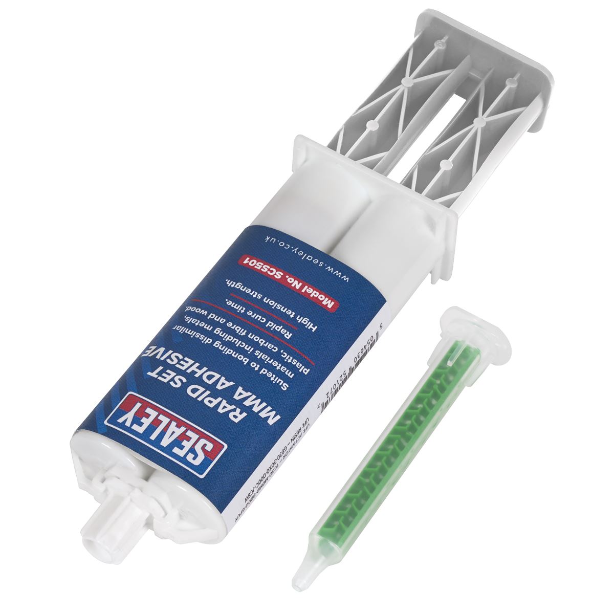 Sealey Rapid Set MMA Adhesive 50ml For Dissimilar Materials Rapid Cure SCS501