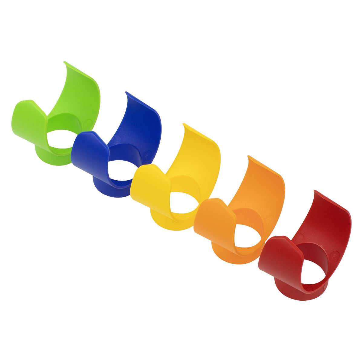 Sealey Pressure Sprayer Colour-Coded Caps 5pc SCSGC