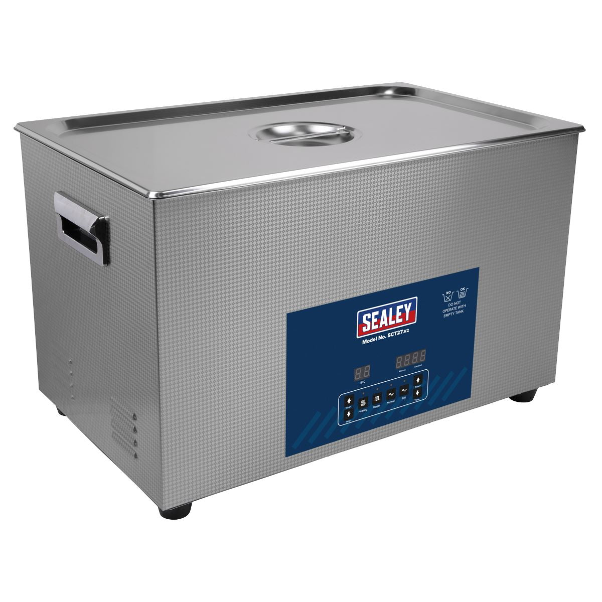 Sealey Ultrasonic Parts Cleaning Tank 27L SCT27