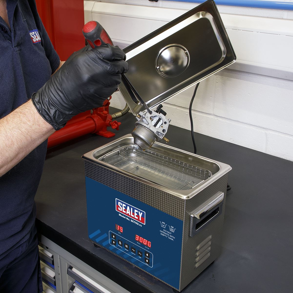 Sealey Ultrasonic Cleaning Fluid 5L SCT5D