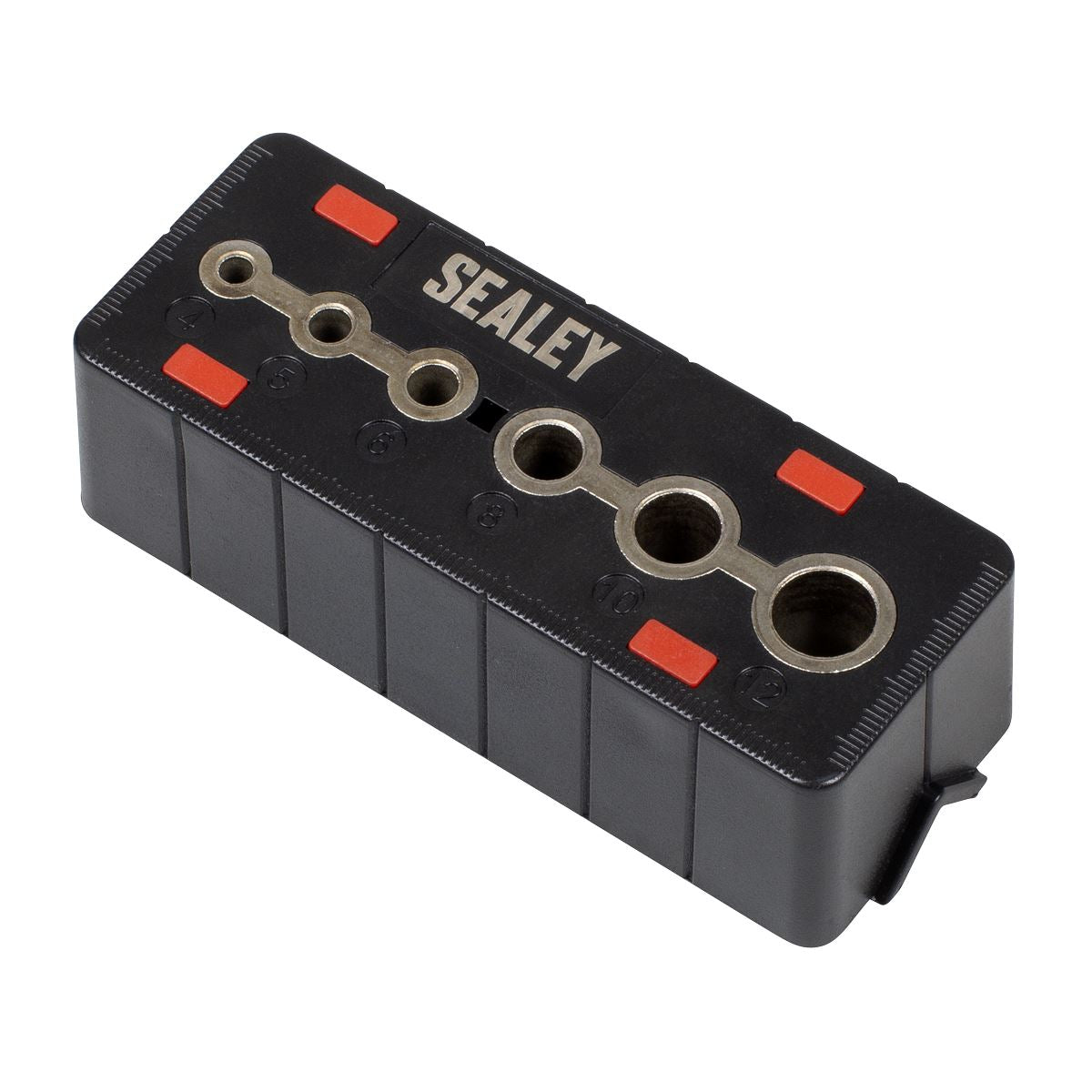 Sealey Drill Guide Built-in 90° V Groove 4 to12mm Create Straight Holes SDG01