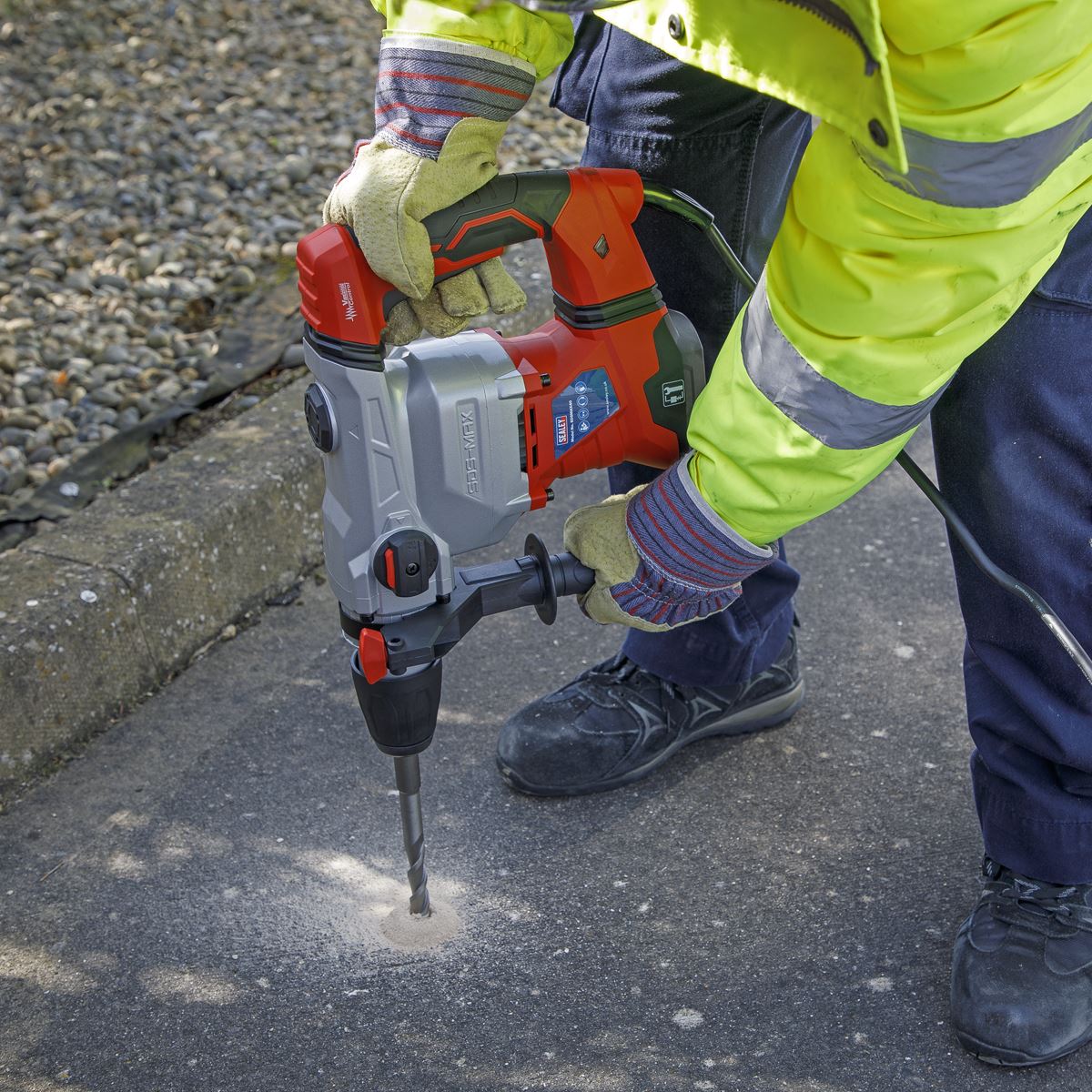 Sealey Rotary Hammer Drill SDS MAX �40mm 1500W/230V SDSMAX40