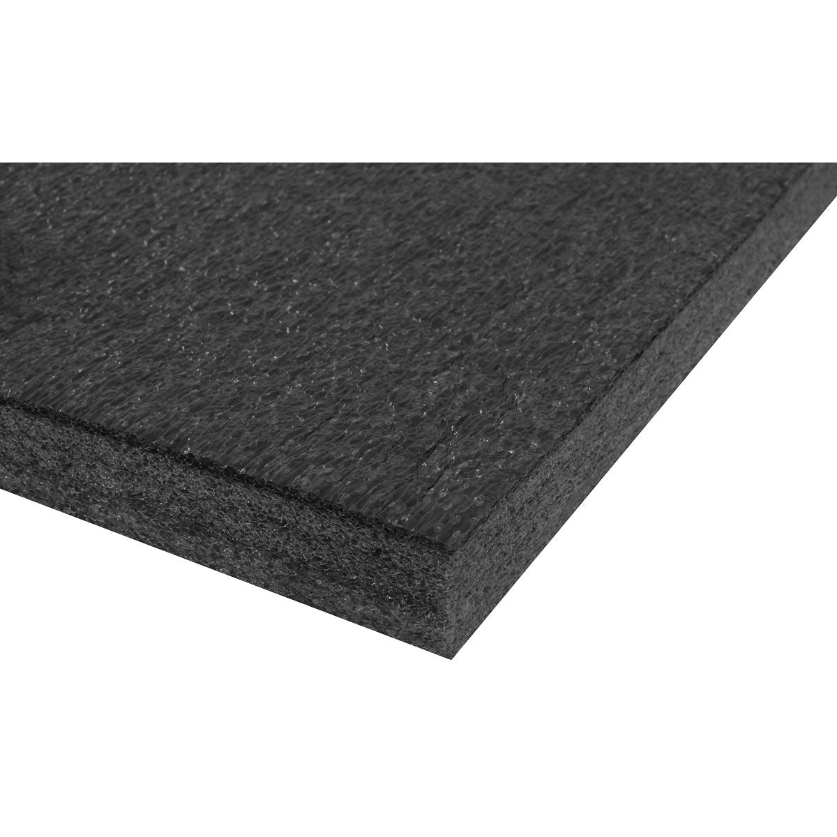 Sealey Easy Peel Shadow Foam® Black/Black 1200 x 550 x 30mm SF30BK