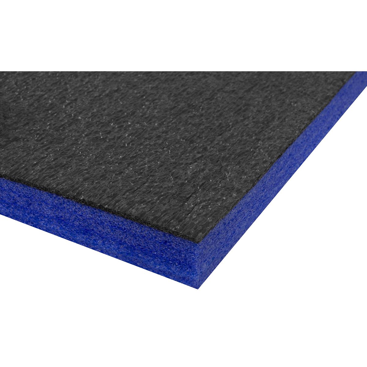 Sealey Easy Peel Shadow Foam® Blue/Black 1200 x 550 x 30mm SF30B
