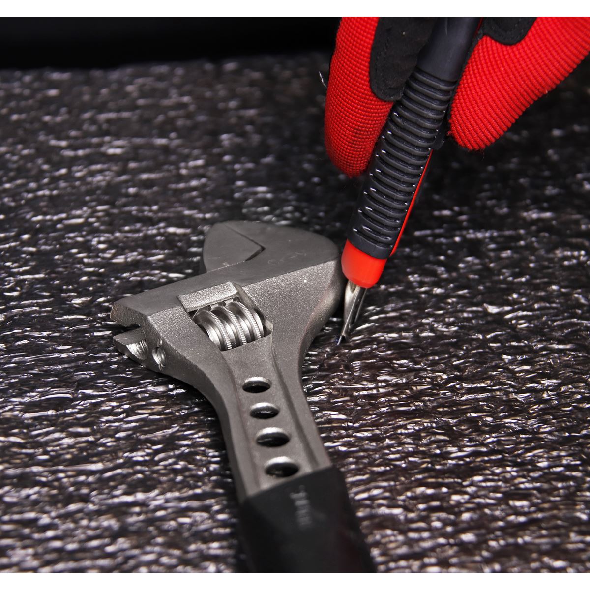 Sealey Easy Peel Shadow Foam® Red/Black 1200 x 550 x 50mm SF50R