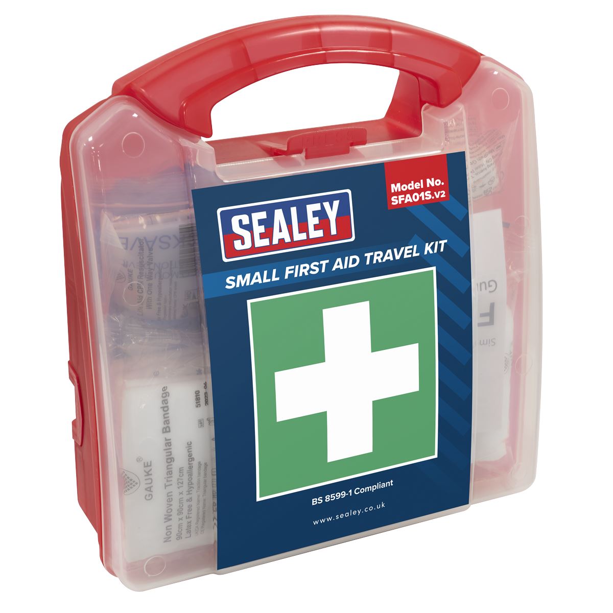 Sealey First Aid Kit Small - BS 8599-1 Compliant SFA01S