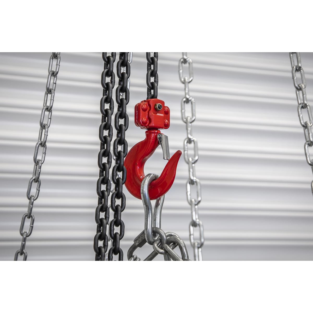 Sealey Portable Gantry Crane Adjustable 1 Tonne with Geared Trolley Combo SG1000KITG