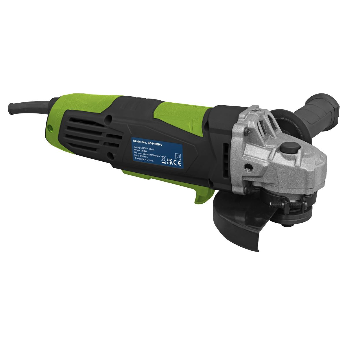 Sealey Angle Grinder �115mm 750W/230V SG115EHV