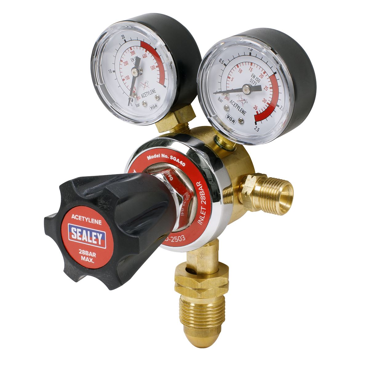 Sealey Acetylene Regulator SGA40