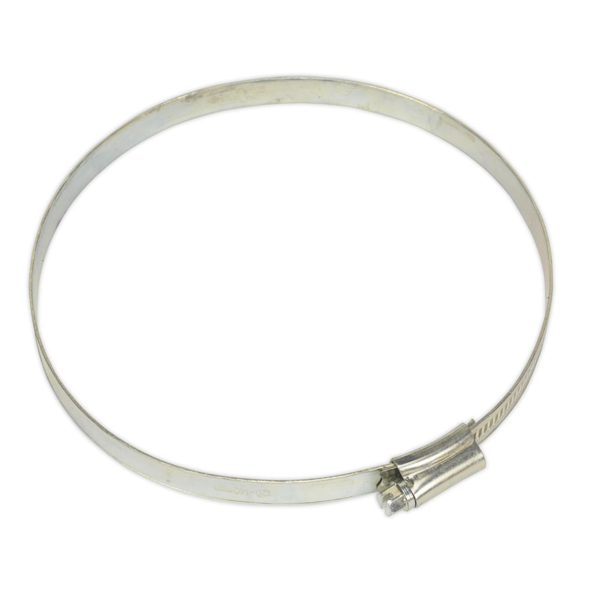 Sealey Hose Clip Zinc Plated �120-140mm Pack of 10 SHC6