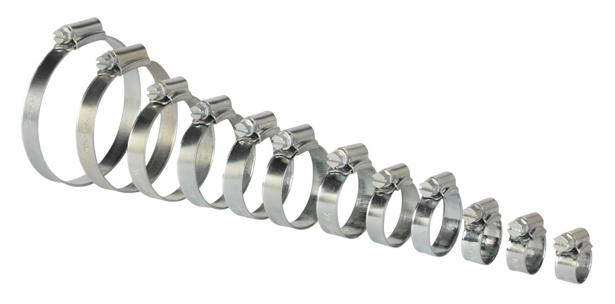 Sealey Hose Clip Assortment 85pc �8-57mm Zinc Plated SHCS3