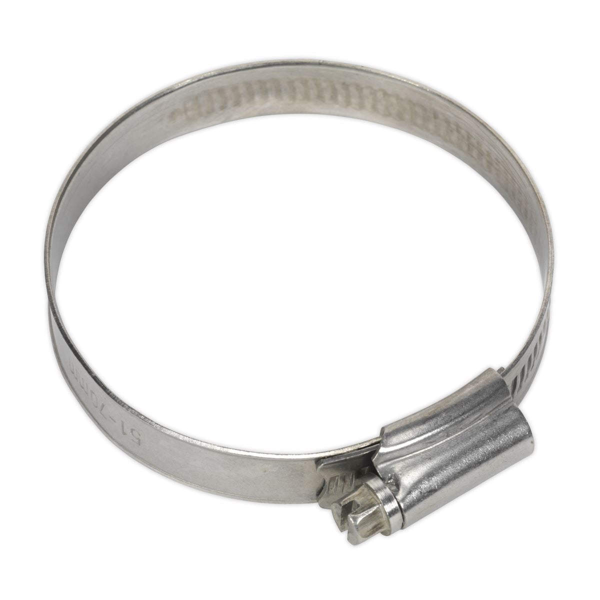 Sealey Hose Clip Stainless Steel �51-70mm Pack of 10 SHCSS2