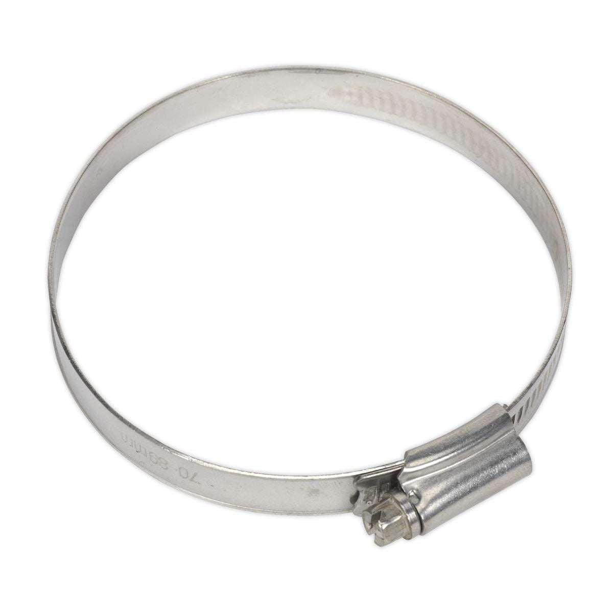 Sealey Hose Clip Stainless Steel �70-89mm Pack of 5 SHCSS3X