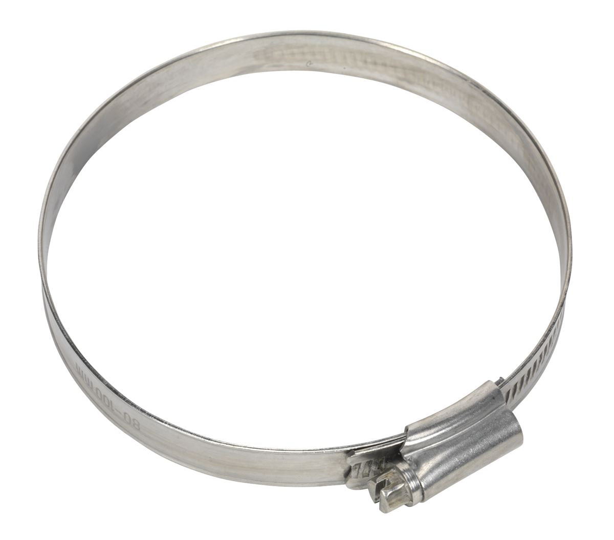 Sealey Hose Clip Stainless Steel �80-100mm Pack of 5 SHCSS4