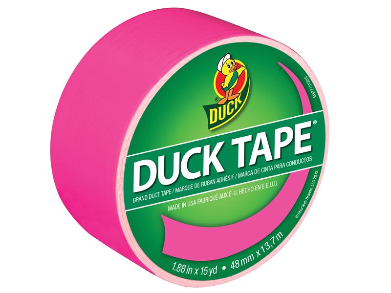 Shurtape Duck Tape® 48mm x 13.7m Neon Pink SHU1265016