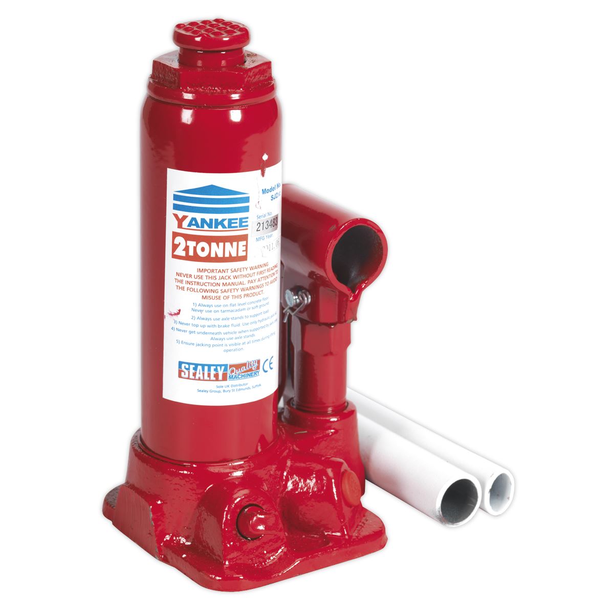 Sealey Bottle Jack 2 Tonne SJ2