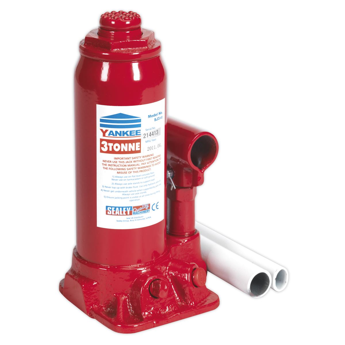 Sealey Bottle Jack 3 Tonne SJ3