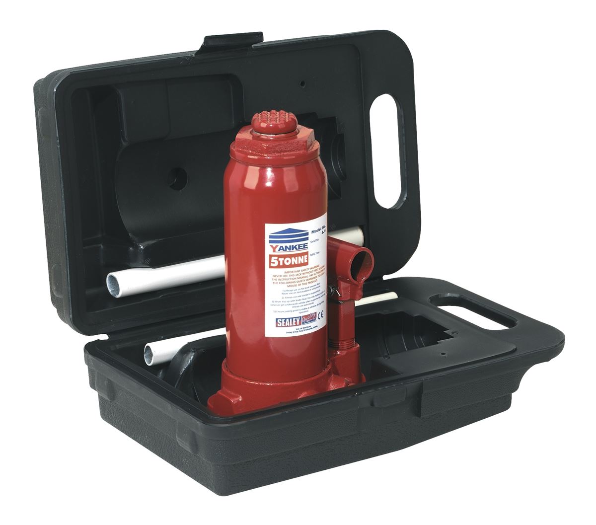 Sealey Bottle Jack 5 Tonne with Storage Case SJ5BMC