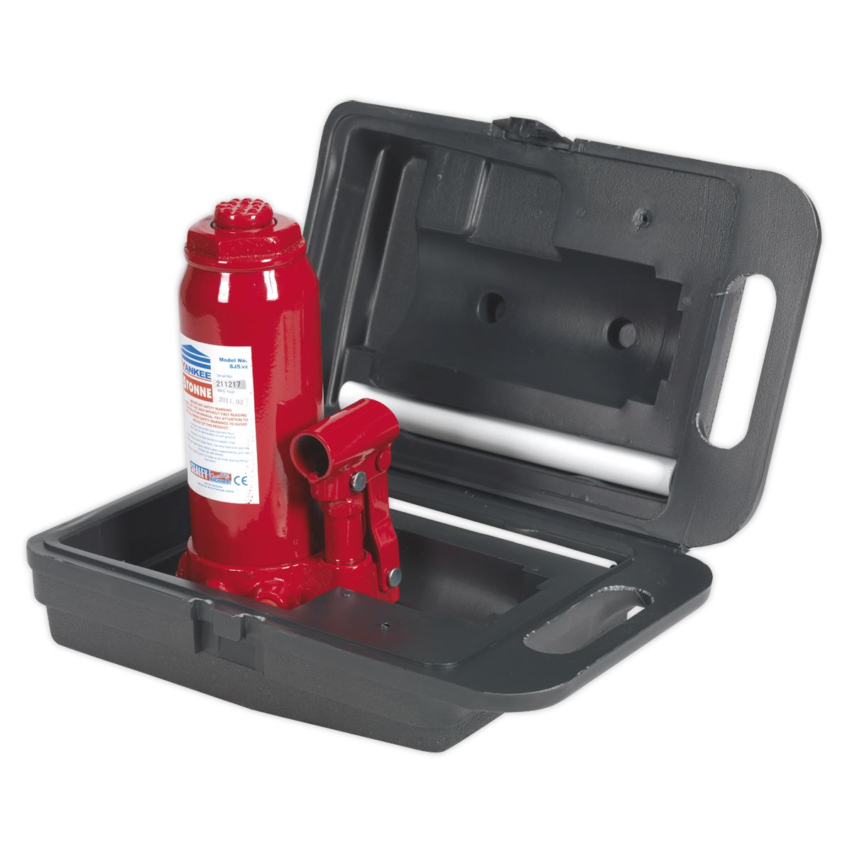 Sealey Bottle Jack 5 Tonne with Storage Case SJ5BMC
