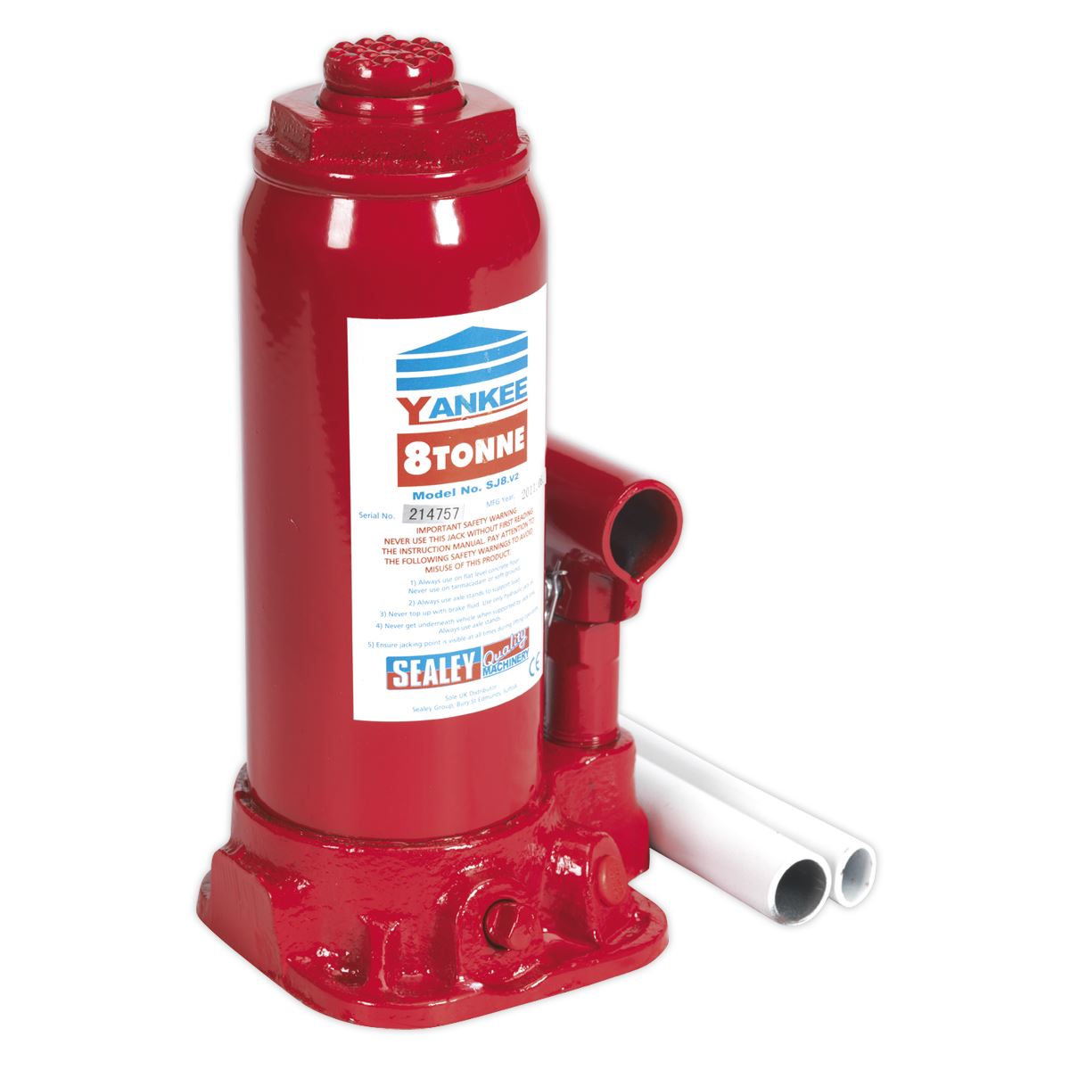 Sealey Bottle Jack 8 Tonne SJ8