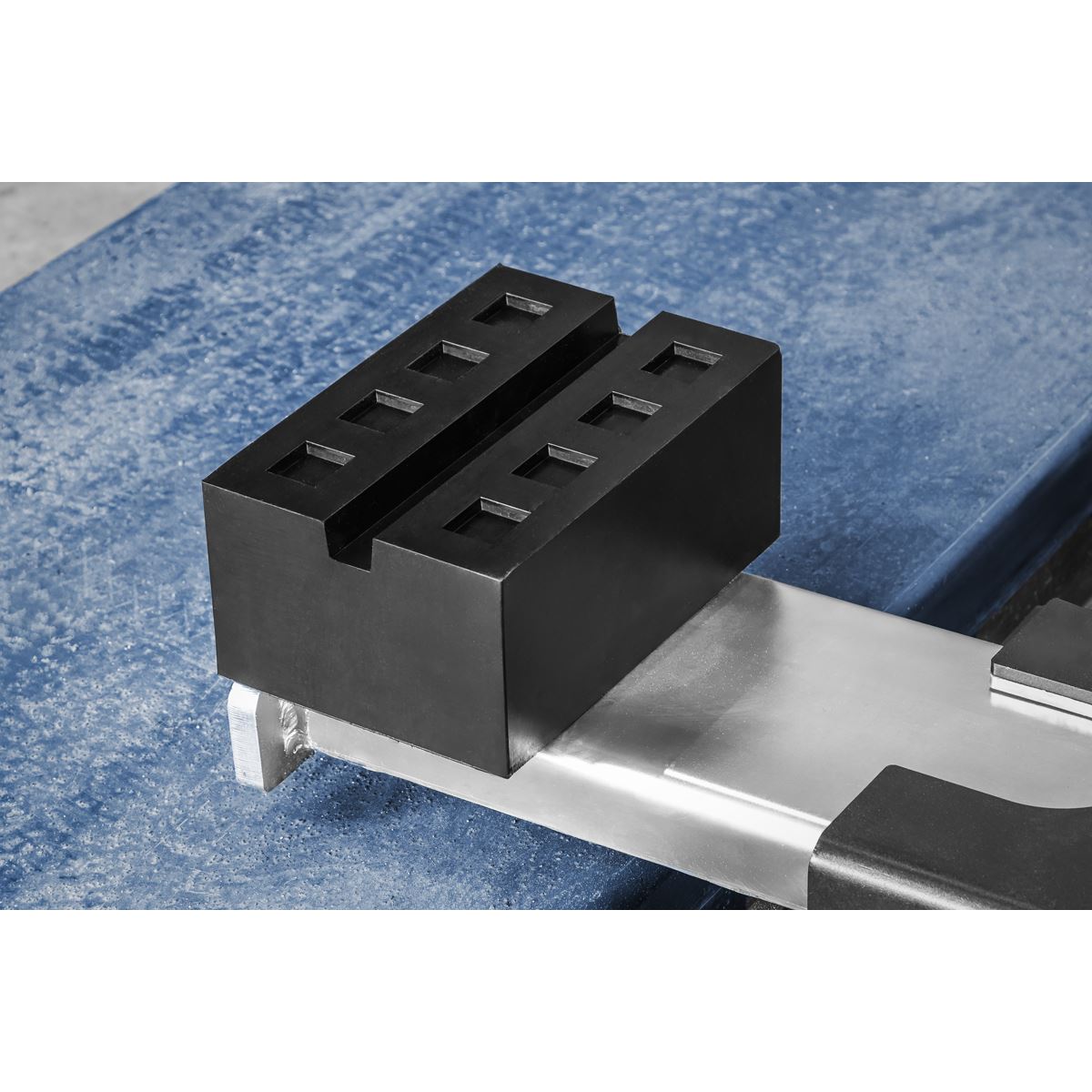 Sealey Slotted Rubber Support Block for Viking Jacking Beams 80mm SJBEX.A03