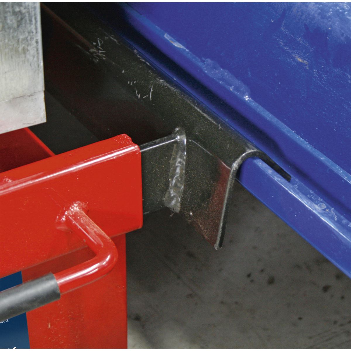 Sealey Jacking Beam 2 Tonne with Arm Extenders & Flat Roller Supports SJBEX200