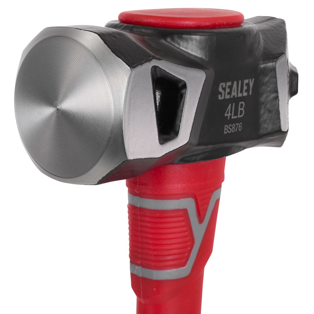 Sealey Premier Short Handle Sledge Hammer 4lb Fibrerglass Shaft SLHG041