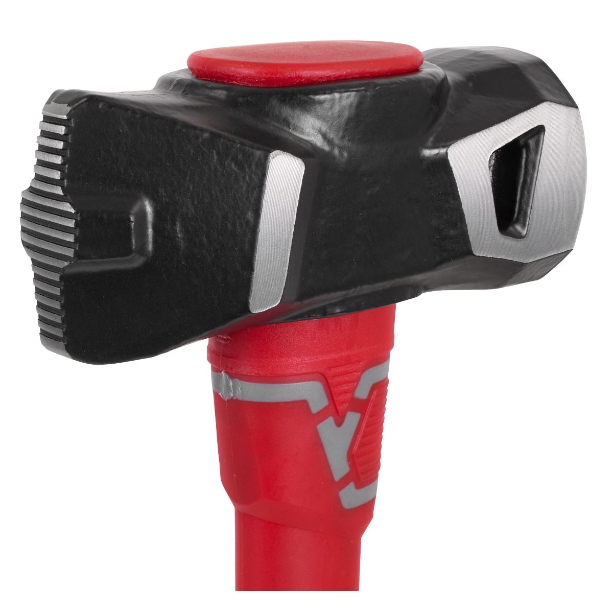 Sealey Premier Short Handle Sledge Hammer 4lb Fibrerglass Shaft SLHG041