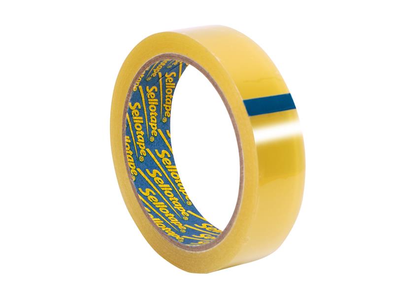 Sellotape Original Golden Sticky Tape 1 Roll 24mm x 50m SLT2928287