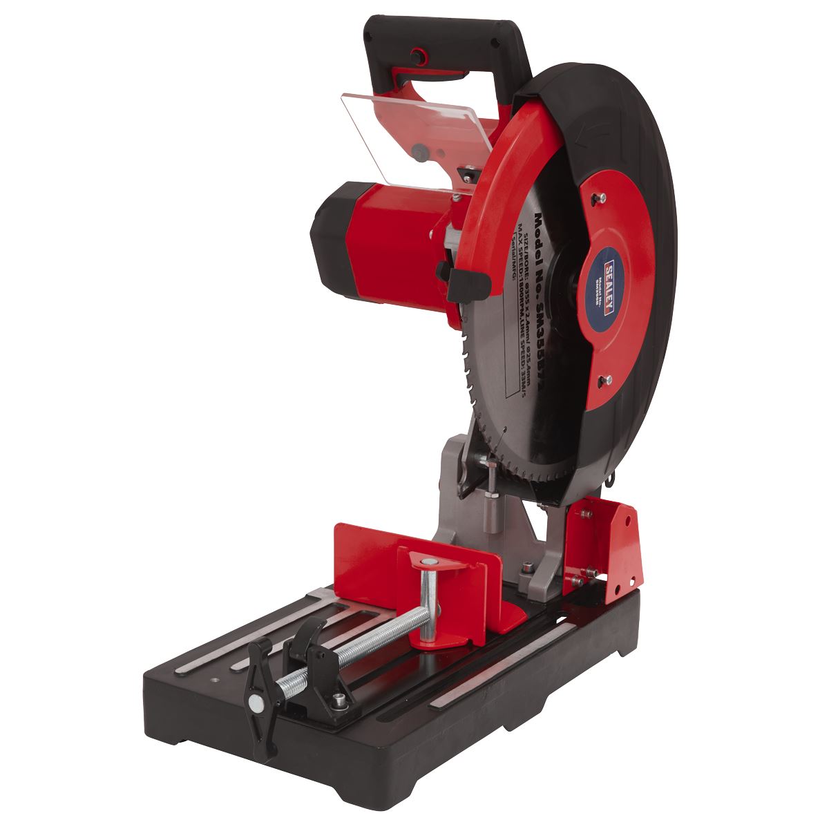 Sealey Cut Off Machine 355mm 230V with Blade 2480W Cuts Slow And Cold SM355B
