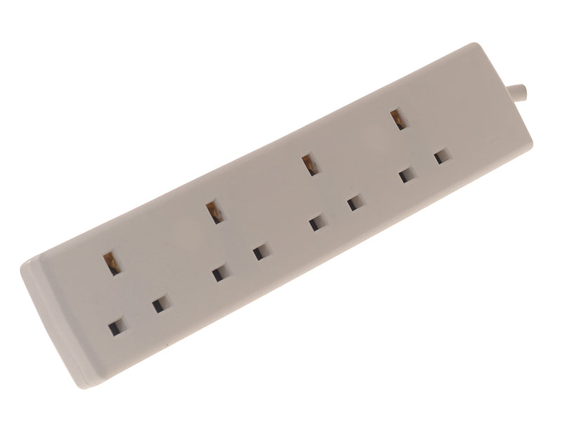 SMJ Extension Lead 240V 4-Way 13A 2m SMJB4W2MP