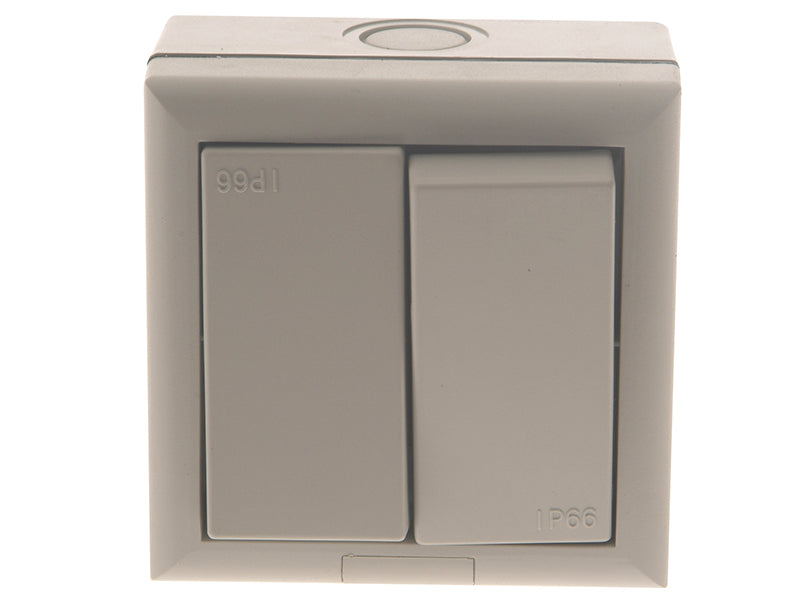 SMJ IP66 2-Way Switch 1-Gang SMJE62G2B