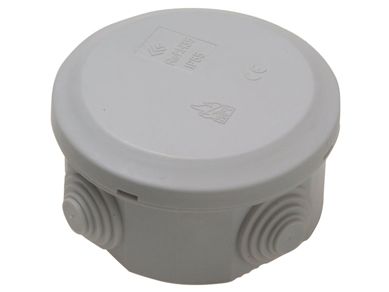 SMJ IP55 Junction Box 5T 70 x 70 x 40mm SMJEPJBR4