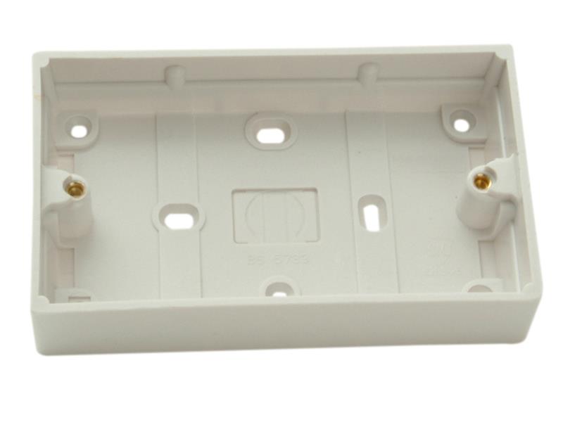 SMJ Pattress Box Double 30mm Trade Pack SMJPPPT30DB
